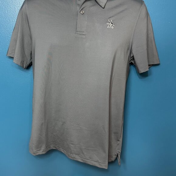 Original Penguin NWOT by Munsingwear Men's Gray Athletic/Golf Polo Shirt - Picture 8 of 8